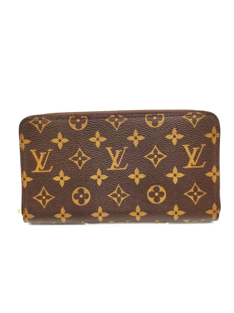 Louis Vuitton LV Long Wallet Brown Monogram 646-070325